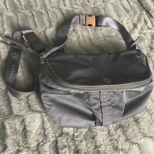 lululemon athletica Charcoal Crossbody Bag